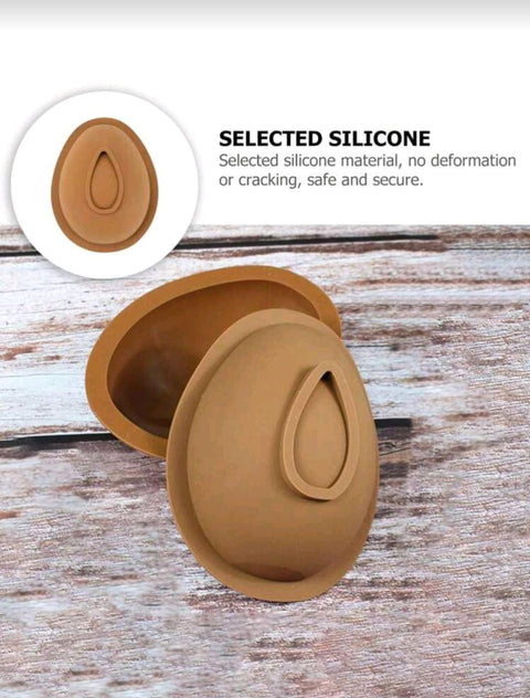 1pc Easter Egg Mold, DIY Chocolate Mold For Easter Eggs, Easter Dessert Mold Suitable For Home Parties, Easter Parties, And Gathering Dessert Snack Molds