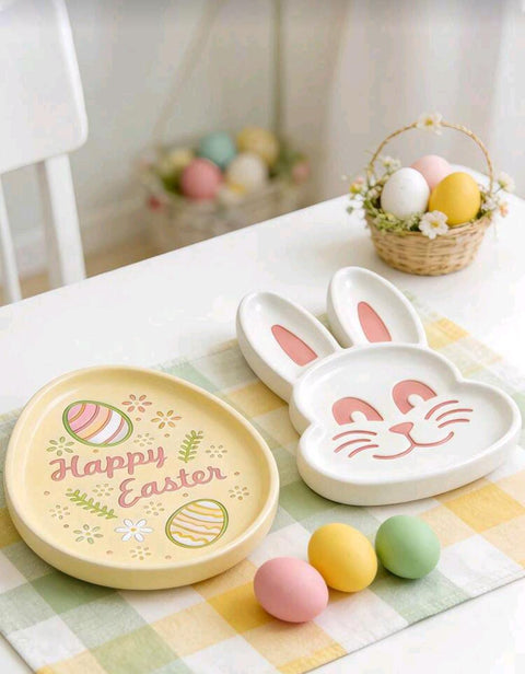 1pc Easter Tray Resin Epoxy Mold DIY Holiday Decor Cartoon  Egg Storage Dish Coaster Mold, Ideal Gift For Valentine's Day, Easter, Mother's Day, Eid Al-Fitr, Eid Al-Adha