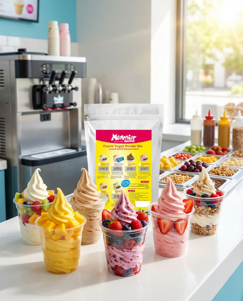 Frozen Yogurt Powder Mix – Mango Flavor | For Soft Serve