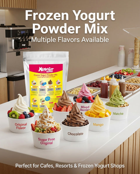 Frozen Yogurt Powder Mix – Original Flavor | For Soft Serve