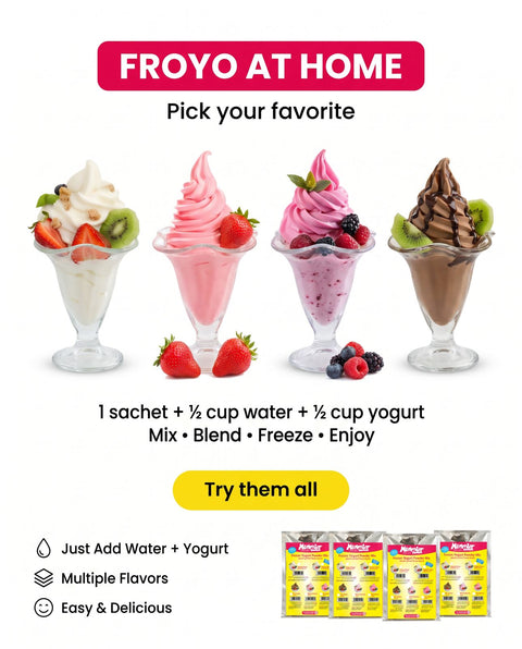 Frozen Yogurt Powder Mix – Original Flavor | Home Use