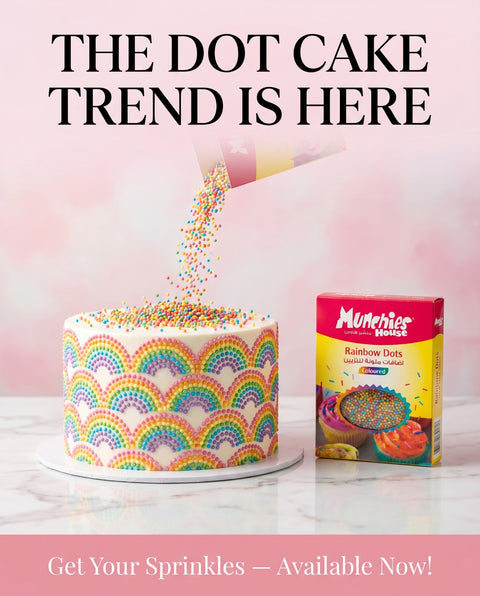 Raainbow Dots - Brighten Your Desserts