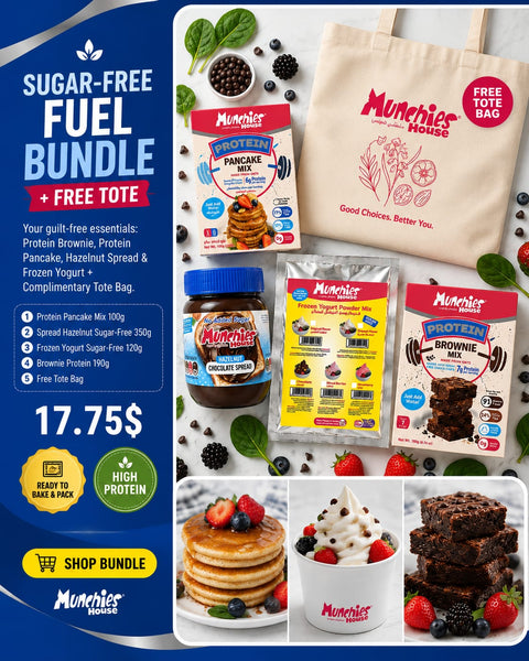 Brownie Protein Mix, Egg-Free, Ready-to-Make