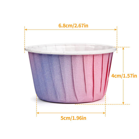 Disposable Cupcake and Muffin Cups, Set of 15, for Wedding