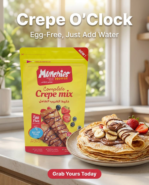 Crepe Mix: Egg-Free, Just Add Water