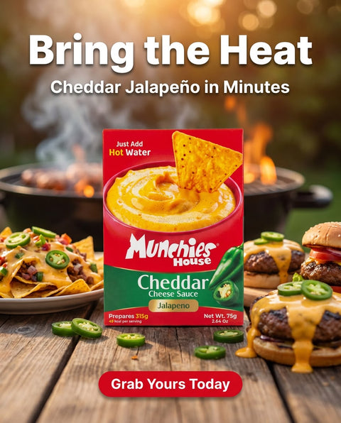 Cheddar Cheese Sauce Jalapeño Powder - Zesty & Creamy Flavor