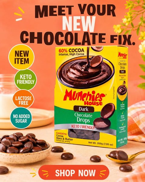 Drops Keto Dark- 60% Cocoa Content