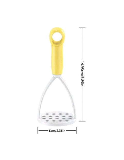 Manual Potato & Carrot Masher – Baby Food Mashing & Pureeing Tool