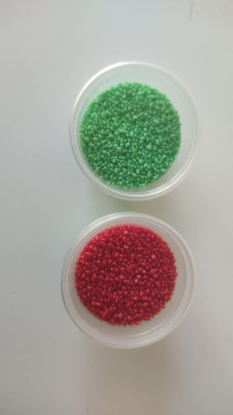Nonpareils Sprinkles Green  - Perfect For Desserts