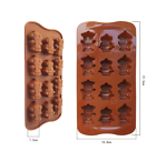Silicone Robot Mold for Chocolate Crafting, Food Grade, Heat Resistant