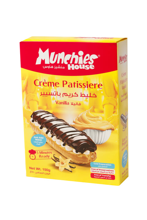 Cream Patissiere Vanilla  - Quick, Easy Dessert Preparation