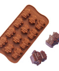 Silicone Robot Mold for Chocolate Crafting, Food Grade, Heat Resistant