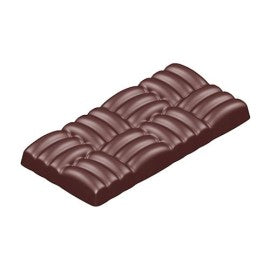 Big Woven Chocolate Bar Polycarbonate Mold