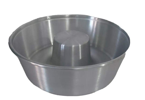 Round Cake Mold 28cmx10cm, Aluminum, Silver
