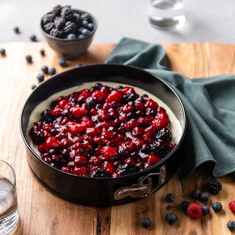 Munchies House Cheesecake Mold 24cm Non-Stick Removable, Heat Resistant