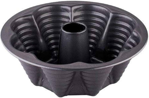 Granite Non-Stick Fluted Cake Pan with Leakproof Round Design (23 x 8 cm)