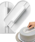 Cake Smoother Dough Cream and Sugar Paste Decor Tool