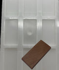Wavy Rectangle Shape Polycarbonate Chocolate Mold