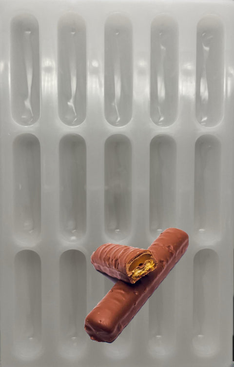 Fingers Shape PC Polycarbonate Chocolate Mold, 27.5 x 17 cm