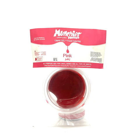 GEL FOOD COLORING PINK - Vibrant & Fade-Resistant