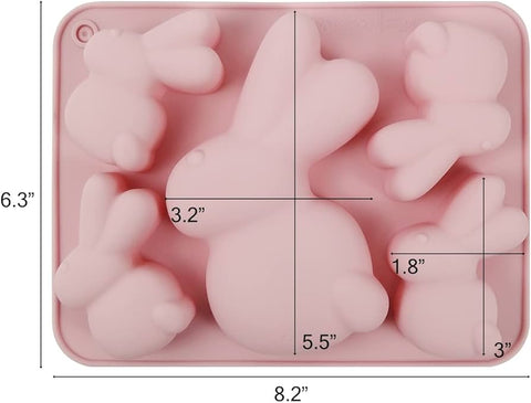 Easter Silicone Mold for Chocolate Crafting - Rabbit