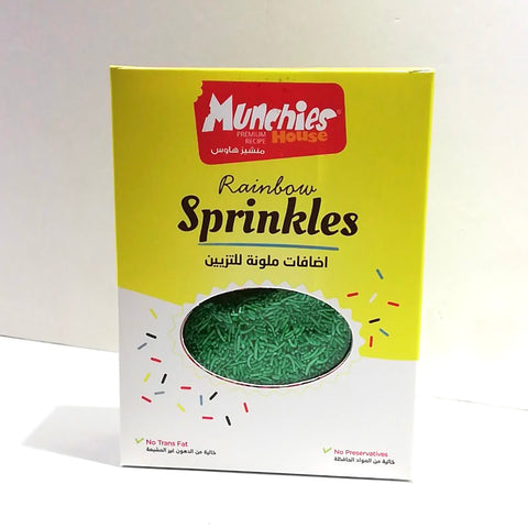 Sprinkles Green  - Cake Decoration & Dessert Topping