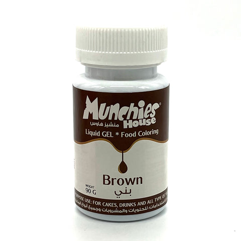 Gel Food Coloring Brown - Vibrant, Fade-Resistant Color