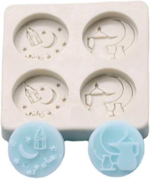 Ramadan Silicone Mold for Crafting Chocolates, 8.5cm x 1.2cm Munchies House