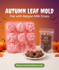 Autumn leaf mold paired with Belgian Milk Drops