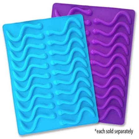Gummy Worms Mold without Dropper