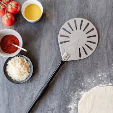 Metal Pizza Peel 120 cm, Pizza Paddle, Stainless Steel Pizza Peel,Pizza Oven Accessories
