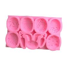 Silicone Resin Mold - Easter Designs - 8.2x13.1x1.2cm