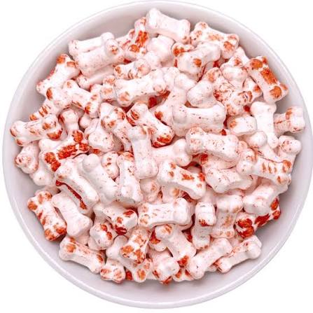 Bayside Candy Bloody Bones Treat Toppers – Spooky Halloween Hard Candy 85G