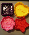 Message Plunger Cutters Set of 4 Munchies Tools