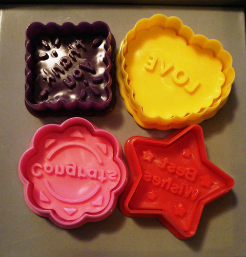Message Plunger Cutters Set of 4 Munchies Tools