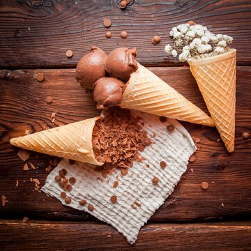 Italian Ice Cream Cone Wafers